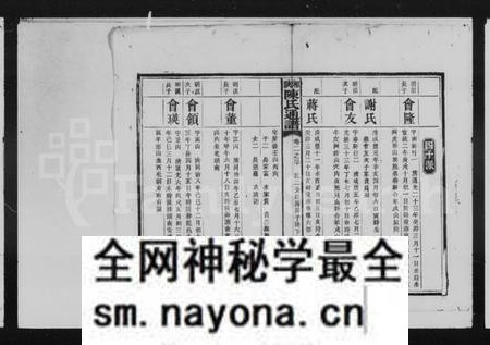 湖南陈氏族谱-湘陕陈氏通谱.pdf电子版预览图1