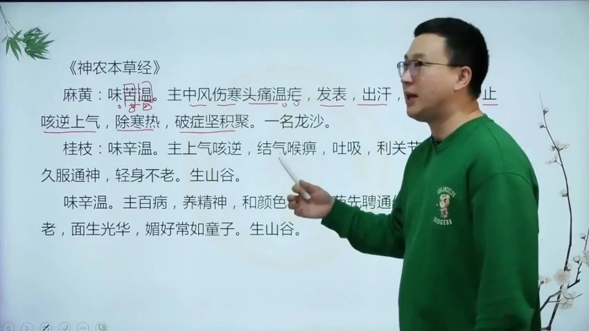 《草木医学医法篇-刘长斌经方之解》（视频15集）