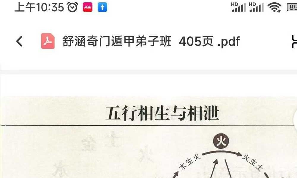 舒涵《奇门遁甲弟子班》405页