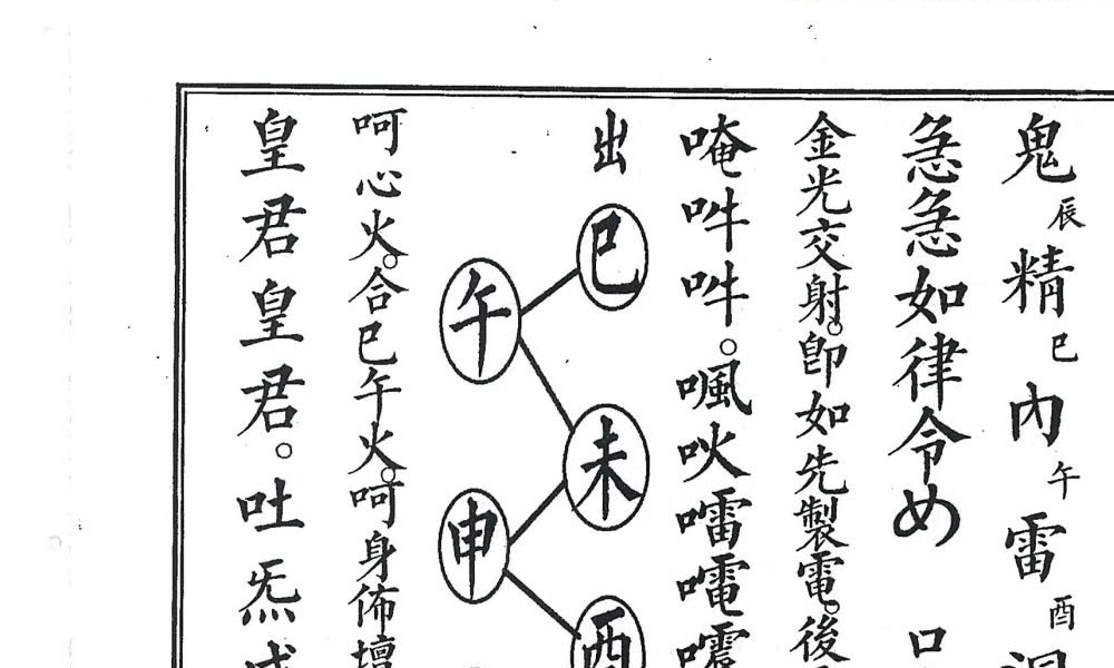 《正一大表金科》42页双页