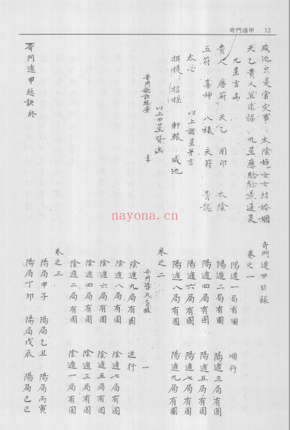 遁甲奇门捷要 (古彩色背景)pdf