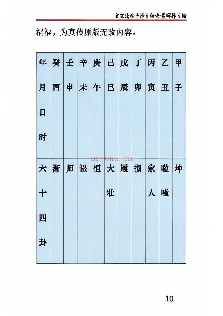 《玄空些子择日秘诀》9
