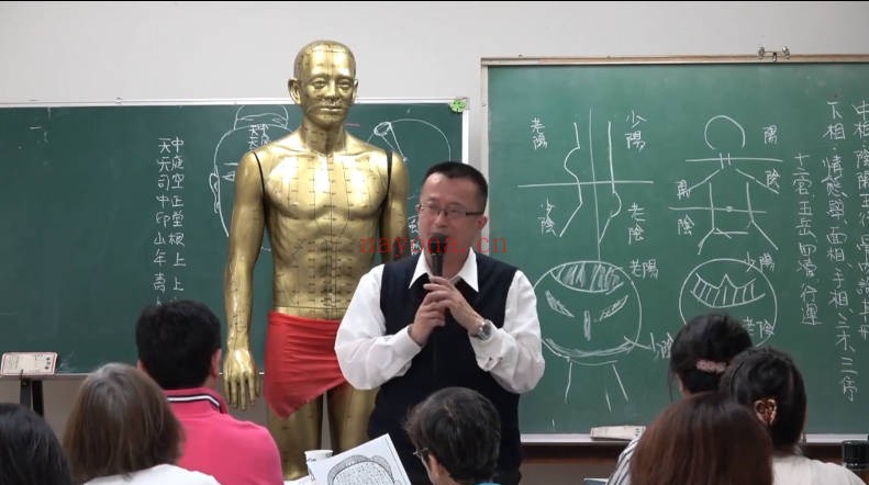 李秉信易经人相学168集视频 人相学教程