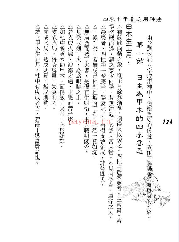 孟庆正八字论命用神专论219页PDF 八字教程