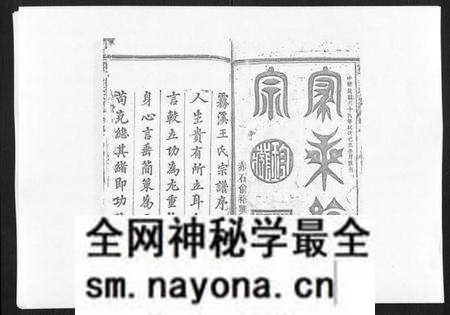 江西王氏族谱-雾溪王氏宗谱[8卷].pdf电子版预览图1