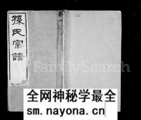 江苏孙氏族谱-孙氏宗谱[20卷].pdf电子版预览图