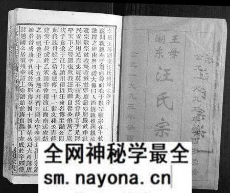 湖北汪氏族谱-王母湖东汪氏宗谱[16卷首1卷].pdf电子版预览图1