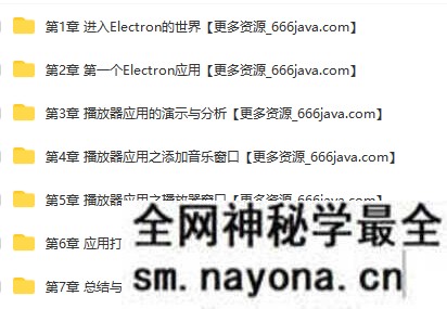 Electron开发仿网易云音乐播放器