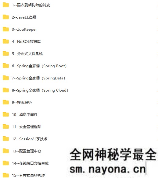 【JAVA】某战-Java互联网架构师|价值11980|2022年|24阶段完结无秘