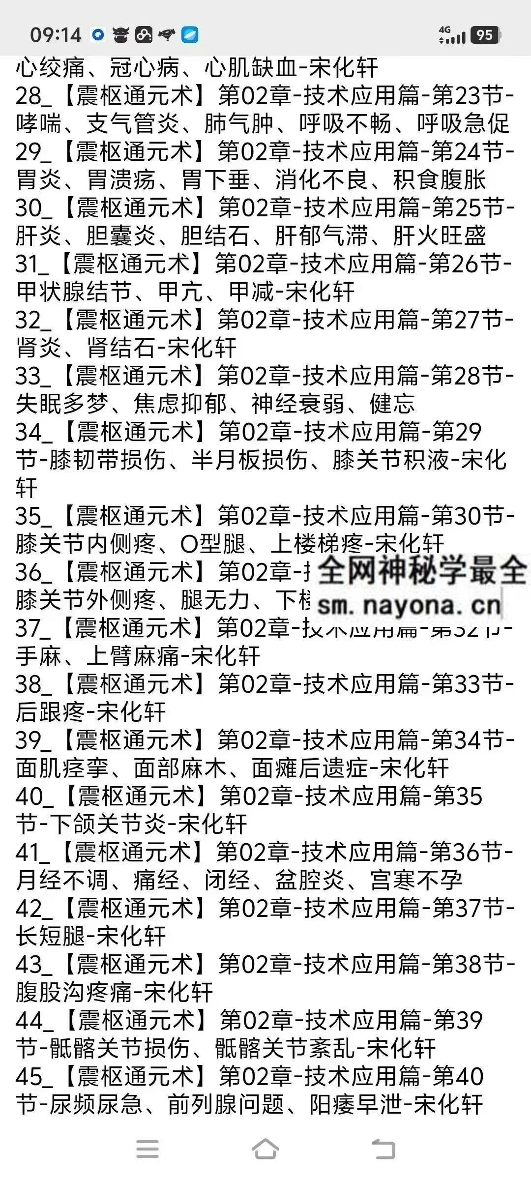 宋化轩震枢通元术线上课