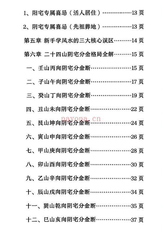 《二十四山分金断》204页 堪舆阳宅 第2张-古籍汇典 《二十四山分金断》204页 堪舆阳宅 第2张