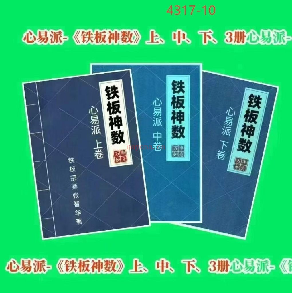 《心易派铁板神数》上中下册10
