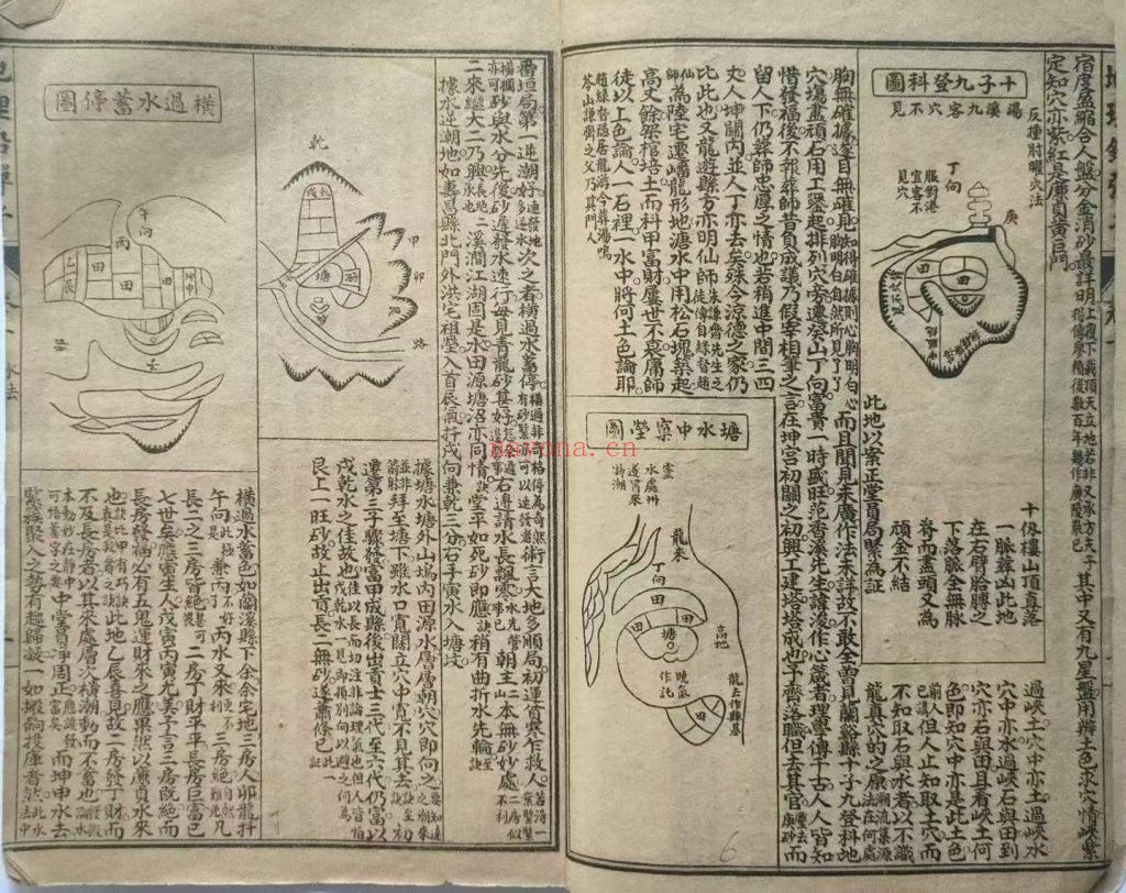 《地理铅弹子砂水要诀》民国10