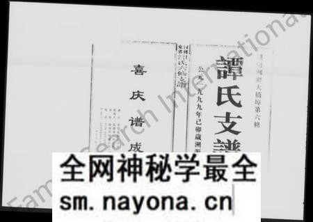 湖南谭氏族谱-湘乡东郊谭氏六修支谱 [4卷].pdf电子版预览图2