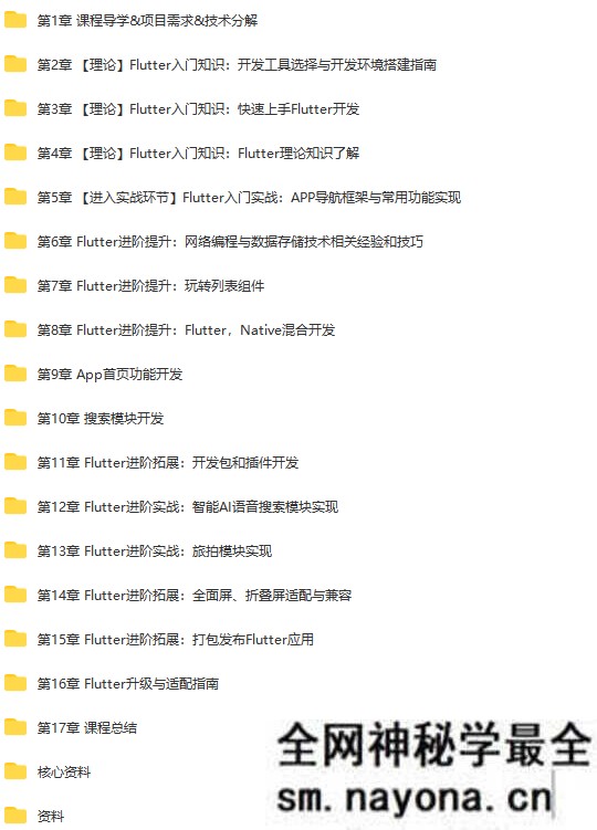 Flutter从入门到进阶 实战携程网App 一网打尽核心技术