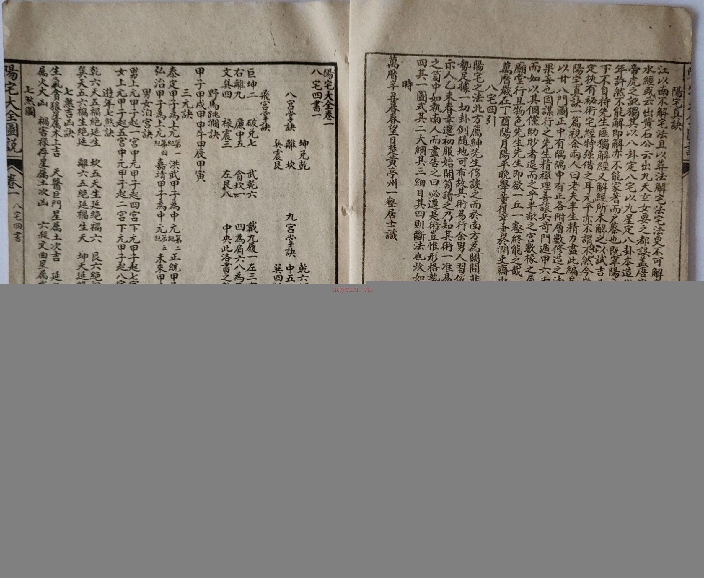阳宅大全图说
