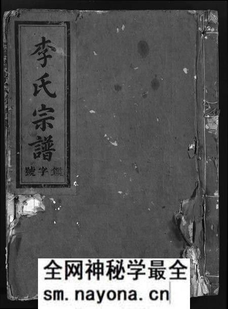 湖南李氏族谱-李氏宗谱 [不分卷].pdf电子版预览图1