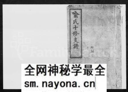 湖南喻氏族谱-喻氏十修支谱 [10卷,首末各1卷].pdf电子版预览图1