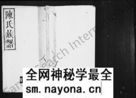 湖南陈氏族谱-陈氏族谱 [残卷].pdf电子版预览图