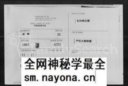 湖南严氏族谱-严氏九修族谱.pdf电子版预览图