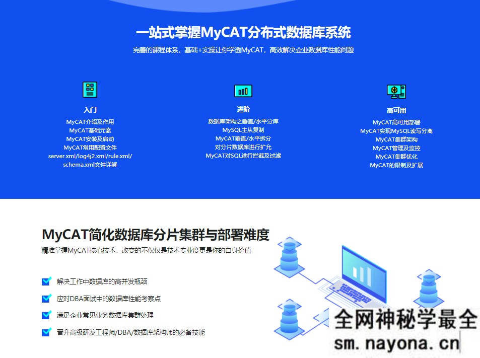 【JAVA】MyCAT+MySQL搭建高可用企业级数据库集群