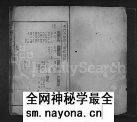 江西陈氏族谱-义门陈氏宗谱 [残卷].pdf电子版预览图1