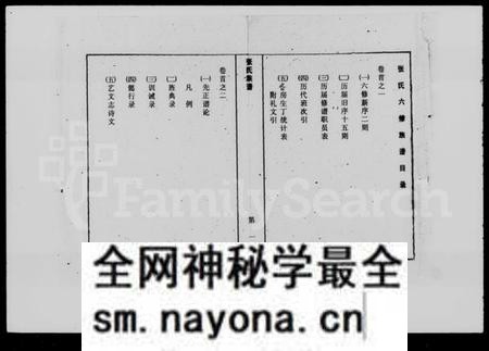 湖南张氏族谱-张氏族谱 [残存卷首].pdf电子版预览图2