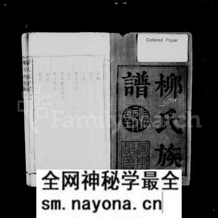 湖南柳氏族谱-柳氏族谱 [不分卷].pdf电子版预览图2