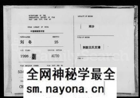 湖南王氏族谱-王氏支谱 [11卷].pdf电子版预览图