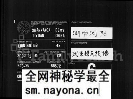 湖南杨氏族谱-浏东杨氏族谱 [不分卷].pdf电子版预览图