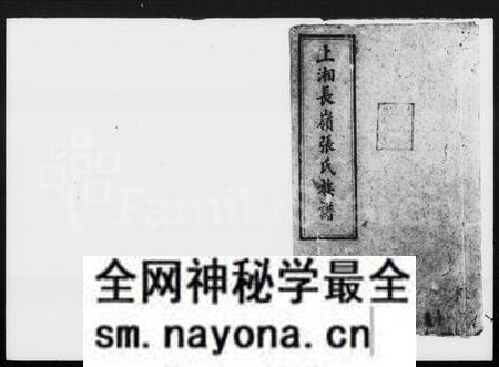 湖南张氏王氏族谱-上湘长岭张氏族谱 [14卷,首1卷].pdf电子版预览图1