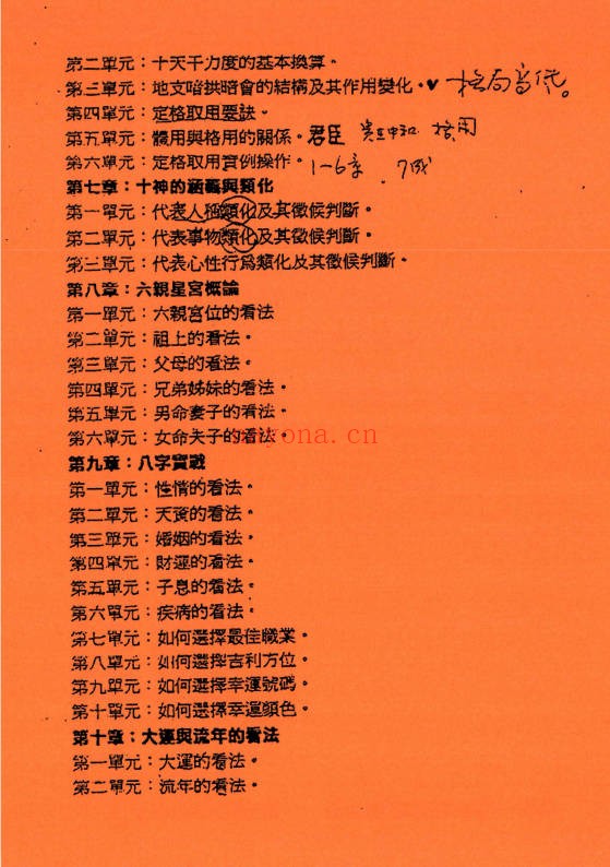 许羽贤八字高级函授讲义上下册PDF 八字教程