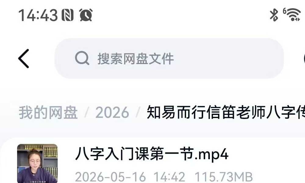 知易而行 信笛老师《八字传承课》10集视频