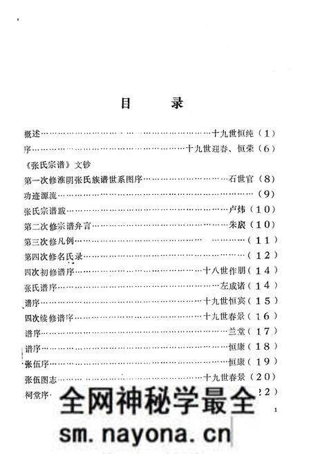 《张氏族志》.pdf电子版_其他志预览图2 《张氏族志》.pdf电子版_其他志预览图2
