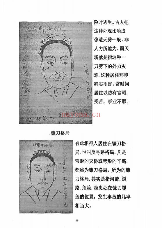 麻衣神相道门秘传80页PDF 面相秘本