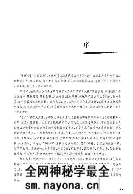 《胜利油田地质录井公司志》.pdf电子版_其他志预览图4 《胜利油田地质录井公司志》.pdf电子版_其他志预览图4
