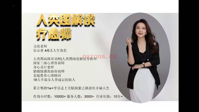 义晗人类图系统课程14集视频 人类图教程