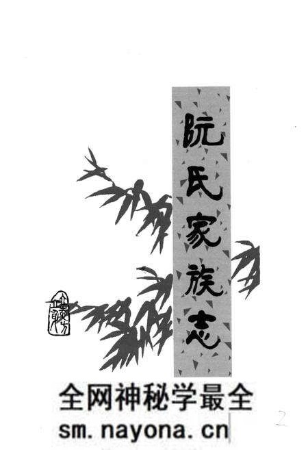 《阮氏家族志》.pdf电子版_其他志预览图1 《阮氏家族志》.pdf电子版_其他志预览图1