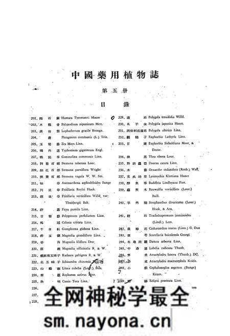 《中国药用植物志(第五册)》.pdf电子版_其他志预览图1 《中国药用植物志(第五册)》.pdf电子版_其他志预览图1