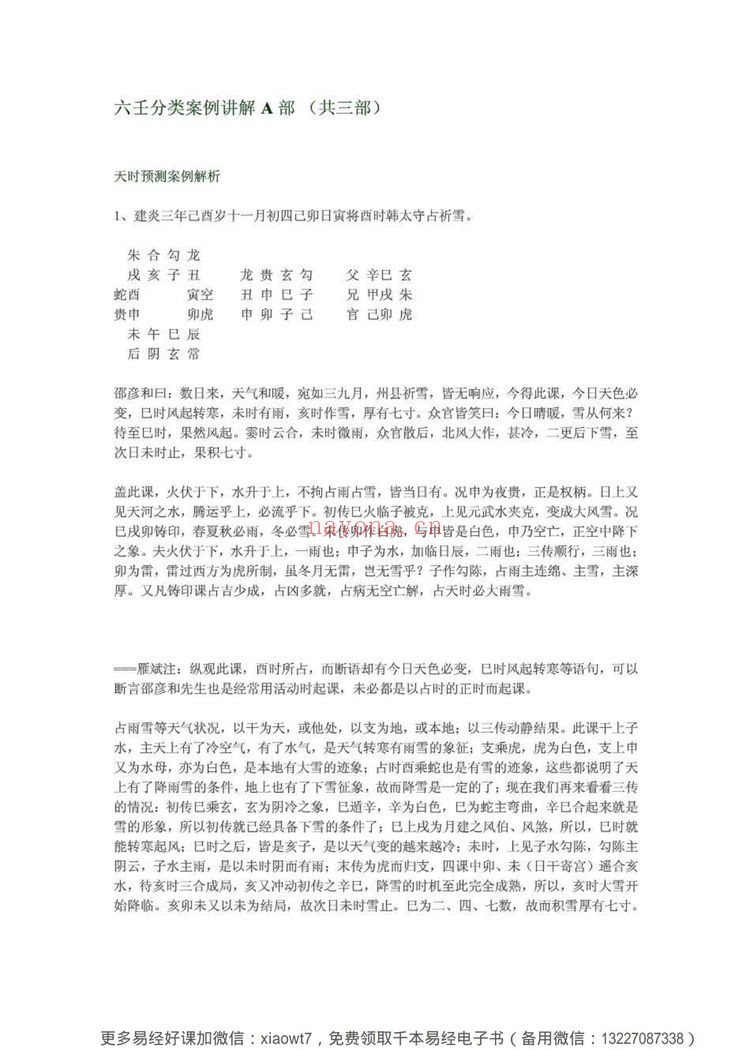 孟子翔《孟子翔 道家玄机门六壬书籍》PDF电子书（9册PDF电子书）