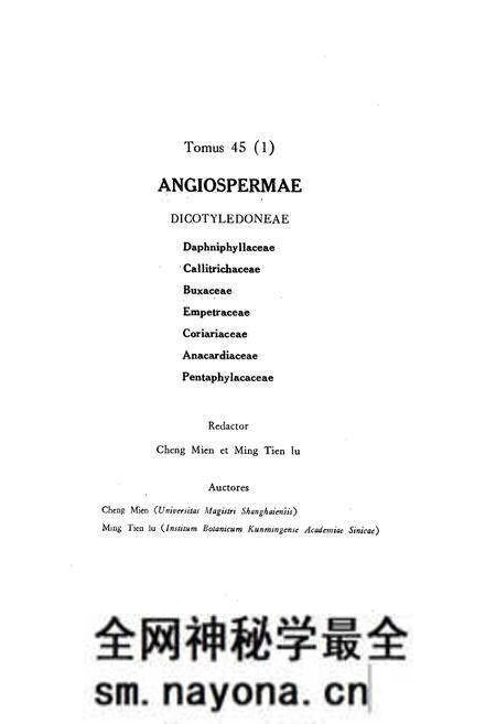 《中国植物志第四十五卷第一分册》.pdf电子版_其他志预览图4 《中国植物志第四十五卷第一分册》.pdf电子版_其他志预览图4