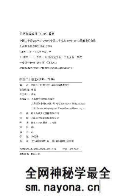 《中国二十冶志(1991-2010)》.pdf电子版_其他志预览图2