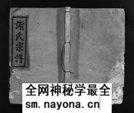 江西谢氏族谱-谢氏宗谱 [残卷].pdf电子版预览图