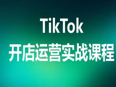 TikTok Shop-跨境电商全流程视频实操落地课教程下载