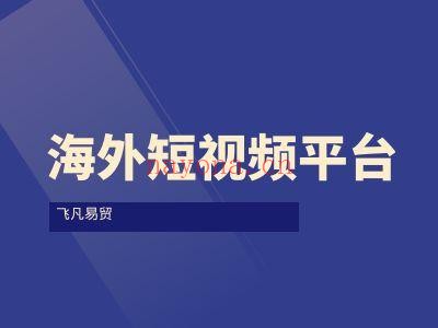 海外短视频平台-tiktok跨境电商教程飞凡易贸教程2025