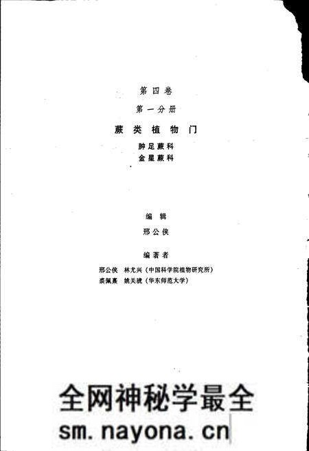 《中国植物志第四卷第一分册》.pdf电子版_其他志预览图4 《中国植物志第四卷第一分册》.pdf电子版_其他志预览图4