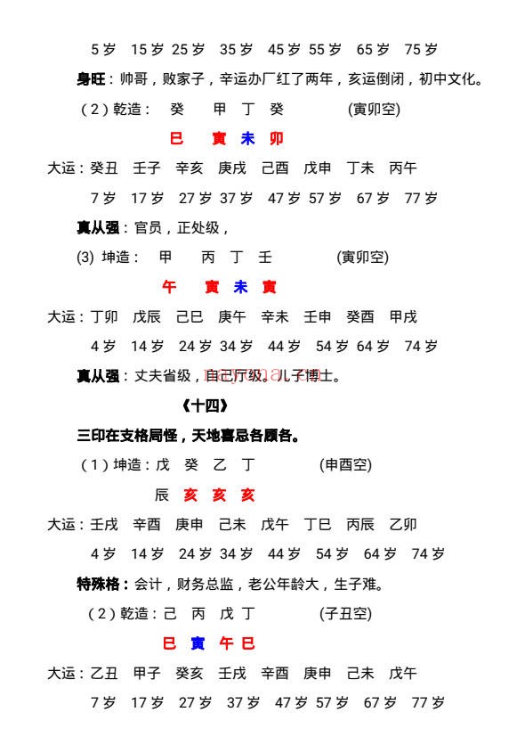 命理九章经函授教材165页PDF 八字教程