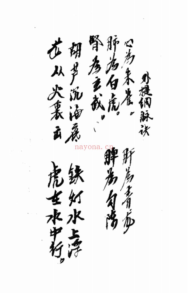 《医学入门脉诀》10