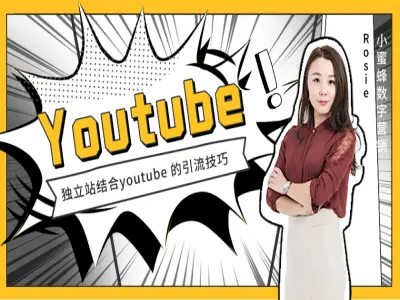 独立站结合youtube的引流技巧-Rosie-小蜜蜂外贸跨境电商教程打包下载