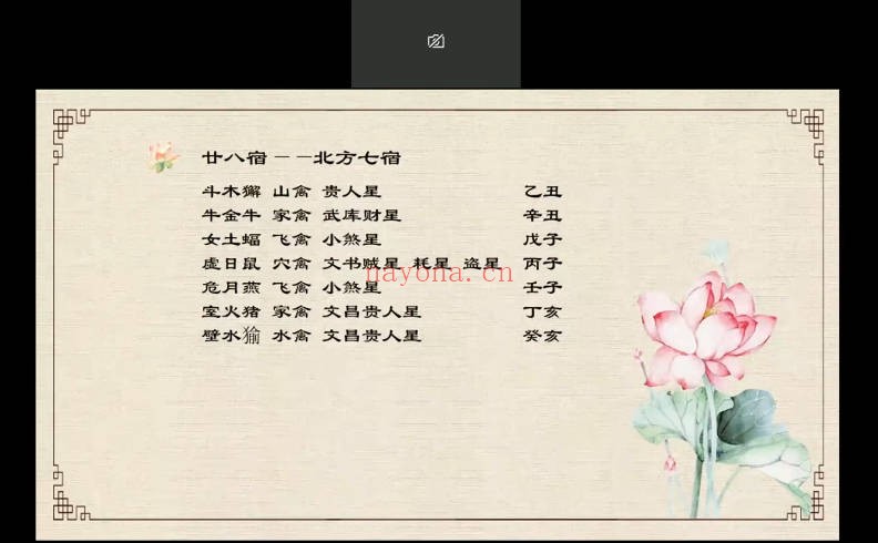 演禽牌星牌师训练营11讲视频 星牌占卜